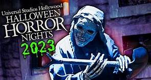 Halloween Horror Nights Hollywood 2023 - Inside ALL 8 Houses at Universal Studios Hollywood!