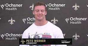 Pete Werner on Kwon Alexander's return, defensive leadership | New Orleans Saints 10/22/21
