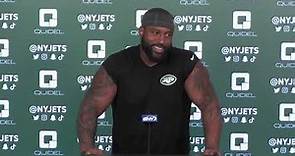 "Playing With A Lot Of Confidence" | Duane Brown Media Availability | The New York Jets | NFL