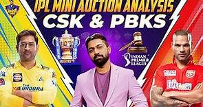 Chennai Super Kings and Punjab Kings | IPL Auction Analysis | Abhinav Mukund