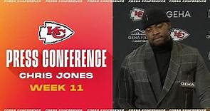 Chris Jones: “This is a growing moment for us” | Week 11 Press Conference