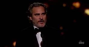 Oscars: Read Joaquin Phoenix’s Best Actor Speech