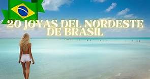 Nordeste de BRASIL ❤ Las 20 mejores playas y destinos de este paraíso brasileño. 🌴