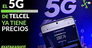 TODOS los PRECIOS de 5G con TELCEL en México