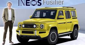 NEW Ineos Fusilier Electric Off Roader Revealed