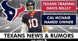 Texans Trade Rumors On Davis Mills Getting TRADED To Broncos? NFL Rule Changes + News On Cal McNair