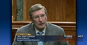 Congressional Career of Senator Kent Conrad