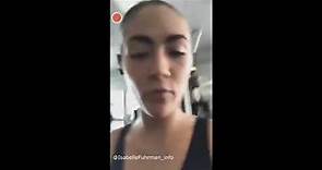 Isabelle Fuhrman's Livestream on instagram (24 May 2017) - PART 1