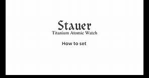 Stauer Atomic Watch Instructions