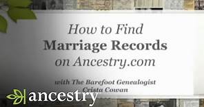 How to Find Marriage Records on Ancestry.com | Ancestry