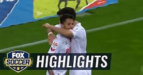 Leonardo Bittencourt extends FC Cologne's lead to 2-0 | 2016 - 17 Bundesliga Highlights