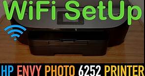 HP Envy Photo 6252 WiFi SetUp, Review !!