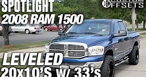 Spotlight - 2008 Dodge Ram 1500, Leveled, 20x10s and 33s