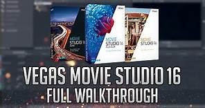 Vegas Movie Studio 16 Platinum Released! (Full Walkthrough)