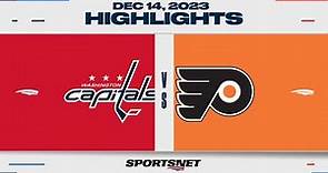 NHL Highlights | Capitals vs. Flyers - December 14, 2023