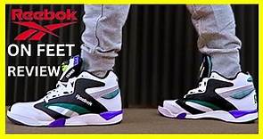 Reebok Shaq Victory Pump Basketball Shoes Shaquille O'Neal **ON FEET** Sneaker Review