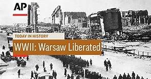 WWII: Warsaw Liberated - 1945 | Today In History | 17 Jan 18