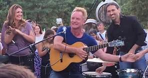 Sting - Message in a bottle live