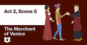 The Merchant of Venice by William Shakespeare | Act 2, Scene 5