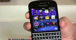 BlackBerry Q10 Review