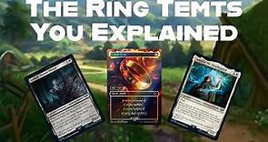 MTG: The Ring Tempts You Explained