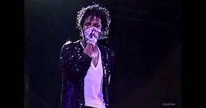 Michael Jackson - "Billie Jean" live Bad Tour in Yokohama 1987 - Enhanced - High Definition