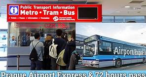 EP-1 CZ 🇨🇿 | Flight to Prague | Airport Express Bus | 72 Hr Public Transport Pass