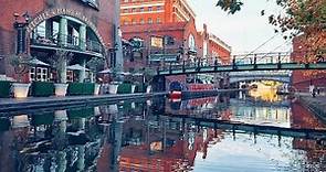 Birmingham canals. One of the most intricate canal networks in the world