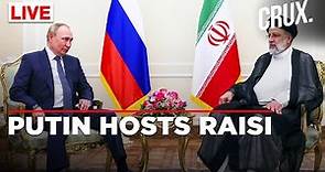 Putin Hosts Iran's President Raisi In Moscow Amid Israel-Hamas War & Ukraine Conflict, West Watches