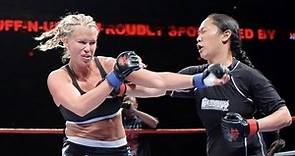 Latasha Marzolla [Playboy Playmate] fights Christy Tada during MMA debut at Tuff-N-Uff