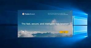 How To Download And Install Yandex Web Browser