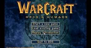 Warcraft 1: Orcs and Humans - Full Human Campaign Walkthrough / Longplay / Speedrun