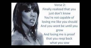 Kelly Rowland - Heaven & Earth (With Lyrics) [Here I Am]