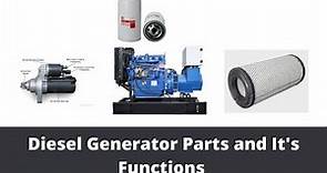 Diesel Generator Parts and its Functions | Major Parts of DG Set