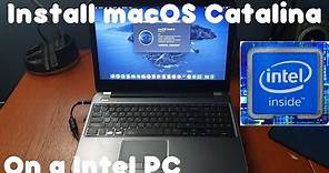 How To: INSTALL MACOS CATALINA ON A PC THE EASY WAY!