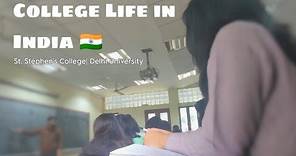 Daily life of an Indian college student🌷| St.Stephen's College, Delhi University|