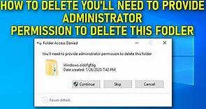 How to Fix You Require Permission from SYSTEM to make Changes to this Folder 2020 Guide