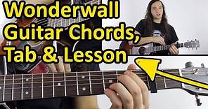 How to play Wonderwall | Chords & Tabs
