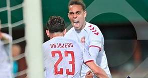 ¡Líder absoluto! Dinamarca derrotó 2-1 a Austria y comanda su grupo por la UEFA Nations League