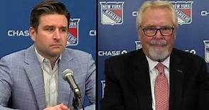 Chris Drury and Glen Sather Press Conference | New York Rangers