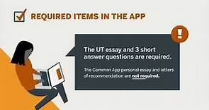 UT Application Walkthrough: The Common App