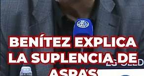 RAFA BENÍTEZ explica los motivos de la SUPLENCIA de IAGO ASPAS