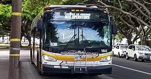 TheBus Honolulu Route 42 Waikiki ⇒ Ewa Beach New Flyer XDE60 Bus 184