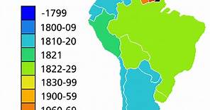 ¿Cuál fue el primer país de Latinoamérica en independizarse? - Saberia