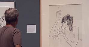 Al Hirschfeld's legendary drawings