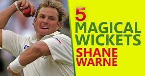 5 Magical Wickets of Shane Warne