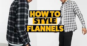 How To Style Flannels For Men | 5 Flannel Outfits For Men