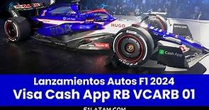 Visa Cash App RB VCARB 01 - Presentación Autos F1 2024