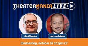 TheaterMania Live with Ratched Star Jon Jon Briones