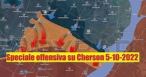 Speciale offensiva ucraina su Cherson 5 10 2022